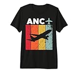ANC Anchorage Airport Premium Tri-Blend T-Shirt