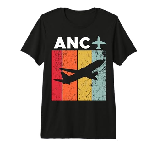 ANC Anchorage Airport Premium Tri-Blend T-Shirt