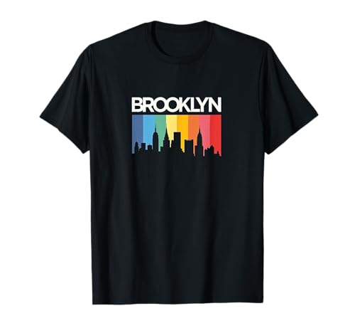 BROOKLYN - Diseño retro - Diseño clásico de camiseta - NYC Camiseta