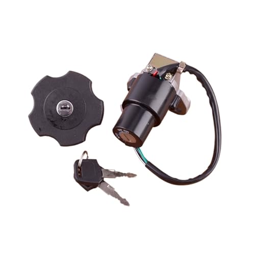 Bouchon réservoir carburant avec interrupteur d'allumage 4 broches pour DT200 DT200R XT225