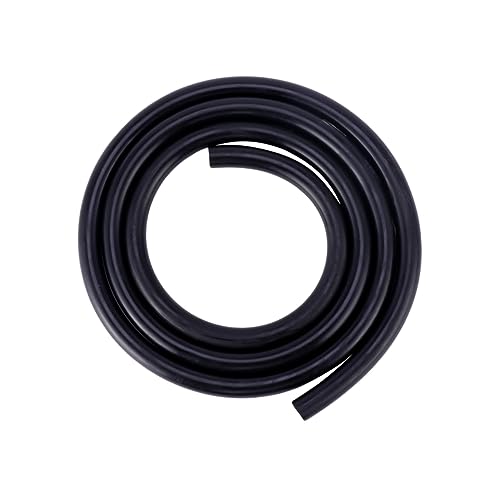 KOMBIUDA Elastic Spearfishing Latex Tubing Band Diving Spearfishing Accessory Natural Latex Material 3 * 16mm Diameter 2m Length Black High Elasticity