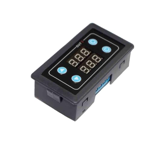 Digital display time timing delay cycle relay controller module