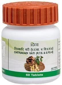 2 pc Patanjali Divya Chitrakadi Vati 60 Tablets