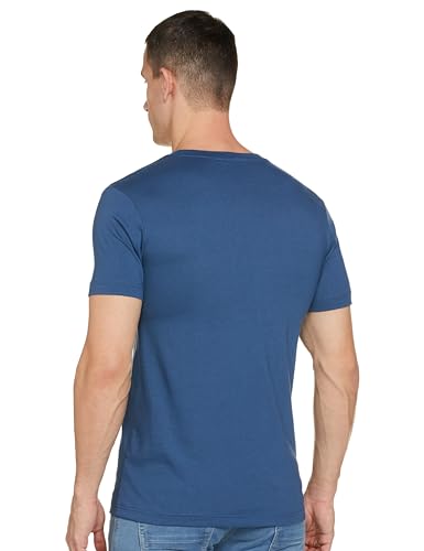 Image of United Colors of Benetton Men's Cotton Solid Regular Fit T-Shirt