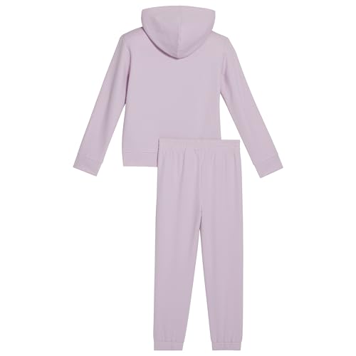 PUMA girls 2 Piece Fleece Set, Pullover Or Zip Up Sweatershirt With Matching Pant2
