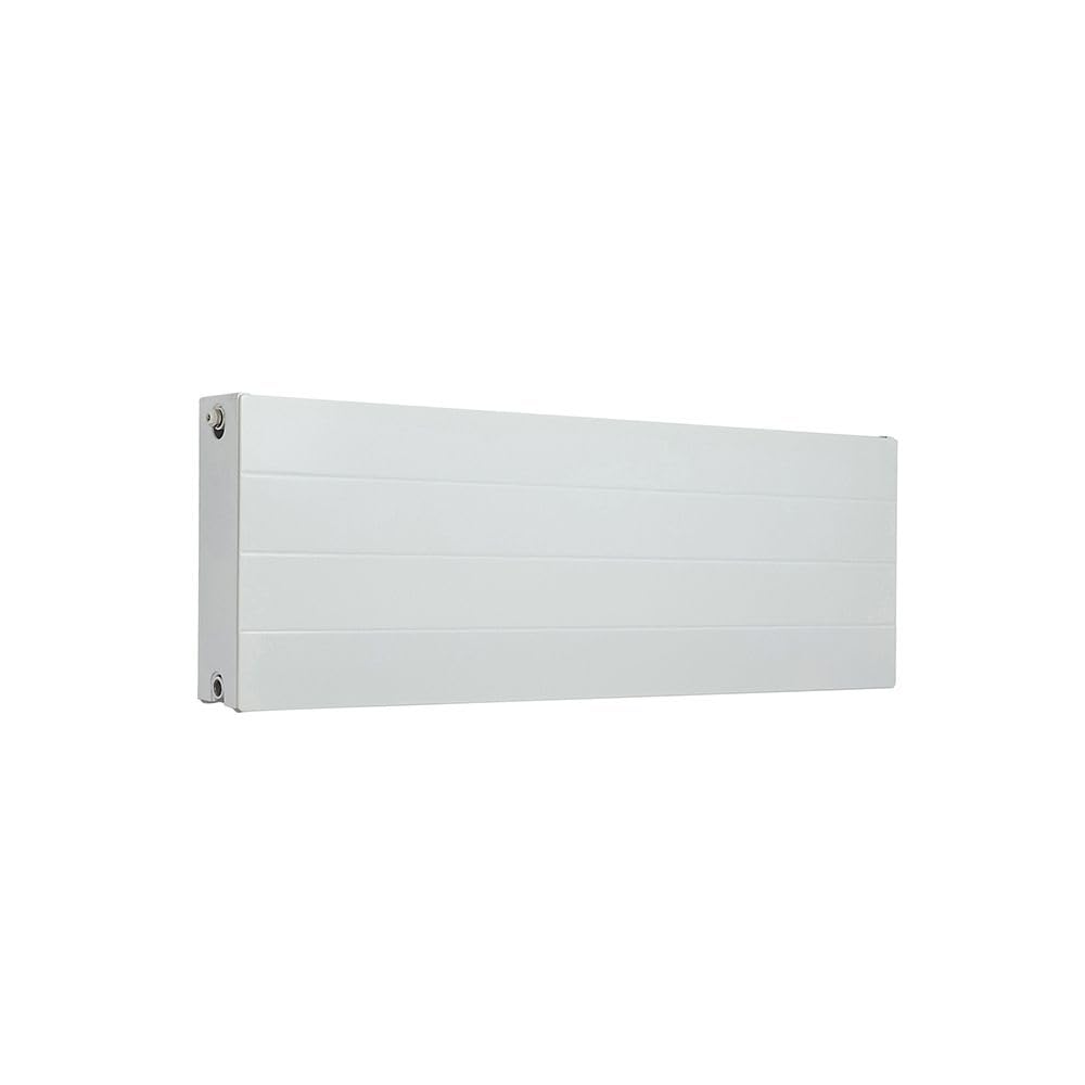 Milano White Alora Type 22 Horizontal Double Panel Convector Radiator - 400Mm X 1200Mm