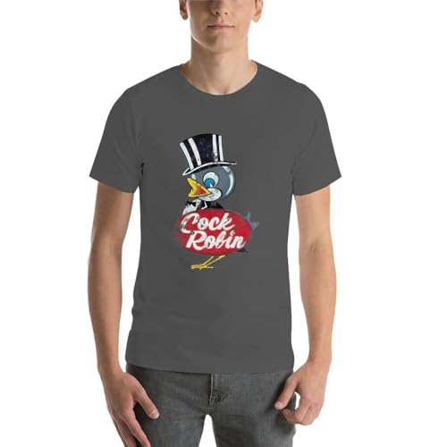 Photo de Cock-Robin-T-Shirt-Quick-Drying-Shirt-Boys-Animal-Print-Shirt-T-Shirt-Short-Men-s