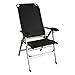 Midland Fauteuil Aluminium Confort Maxi Noir