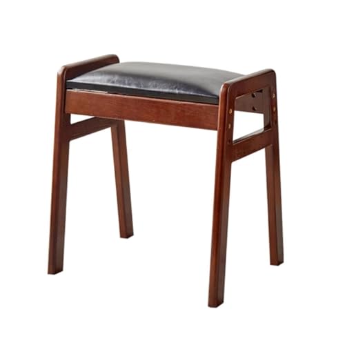 ADERFETBI Banco Zapatero Puerta De Casa De Madera Maciza, Cojín De Asiento Suave, Taburete For Cambiar Zapatos De Entrada, Taburete For Sofá Y Sala De Estar Banco Zapatero con Asiento