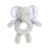 KIDS PREFERRED Carter’s Elephant Ring Rattle, Plush Toy for Babies