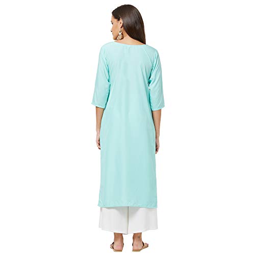 Image of LookMark Women's Crepe Kurta