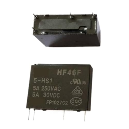 Relé HF46F-24-HS1 con conmutación estable de 5A para circuitos PCB 2