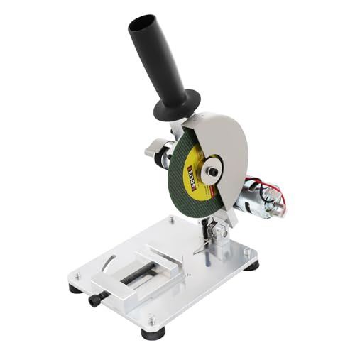 GSHIOIO 4" Mini Table Saw, 110V 96W Portable Craftsman Miter Saw Adjustable 0-45° Angle & Height Miter Saw 9000 RPM Micro Cutting Craft Saw for DIY Model Crafts Hobby Metal Wood Plastic Compound Tool