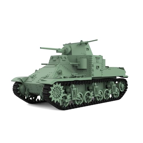 Maquette militaire US M2 Char moyen V2.1 1/72 SSMODEL SS72510 kit d'assemblage 25mm