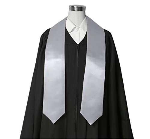 Image of Graduation Stole Honor Stole Plain Sash 60 inch Long for Graduation Ceremony and Graduation Photos