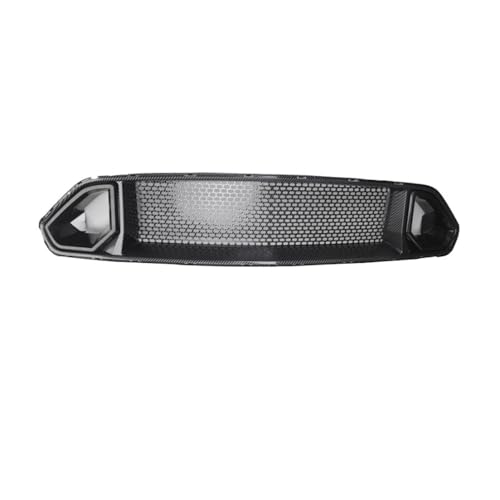 Grilles avant calandre noire carbone pour remplacer une grille de pare-choc usée