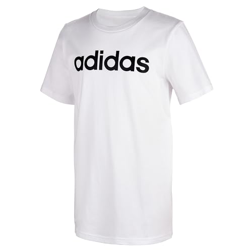 Image of Adidas Boys Short Sleeve Linear Logo T-Shirt