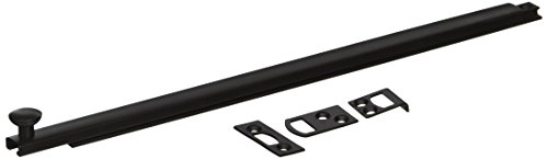 Deltana 12SBCS10B Hd Concealed Screw Solid Brass 12-Inch Surface Bolt