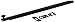Deltana 12SBCS10B Hd Concealed Screw Solid Brass 12-Inch Surface Bolt