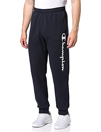 Champion Herren Legacy Classic Logo Jogginghosen, Marineblau, L