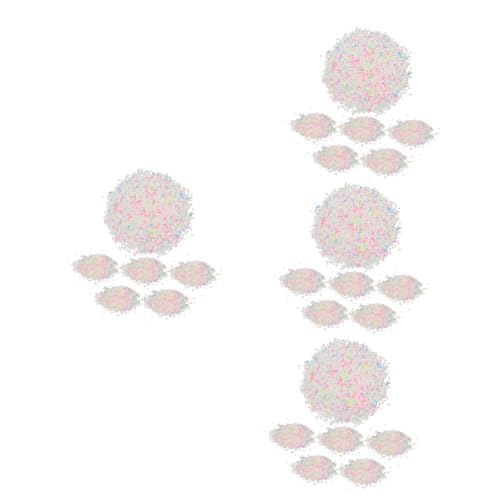 BESPORTBLE 4pezzi Sacchetti Di Sabbia Luminosa Decorativa Per Bottiglie Dei Desideri e Acquari Glitter Luminosa Che Brilla Al Buio Per Creazioni Artistiche e Regali Speciali