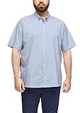 Big Size Fit s.Oliver Big Size Herren 131.10.103.11.120.2101011 Hemd, Light Blue Stripes, 3XL