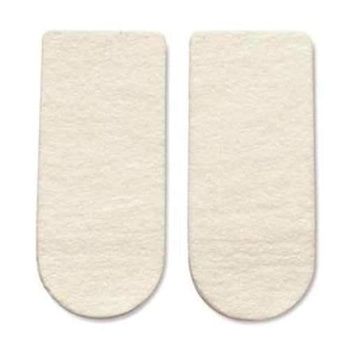 Image of Hapad 3 /4 Length Heel Wedges, 3 inch Wide x 3 /8 inch Tall - Part # HWS - Sold as a Pair