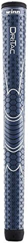 Winn Dri-Tac Midsize Grip - Navy Blue (+1/16 Inch)