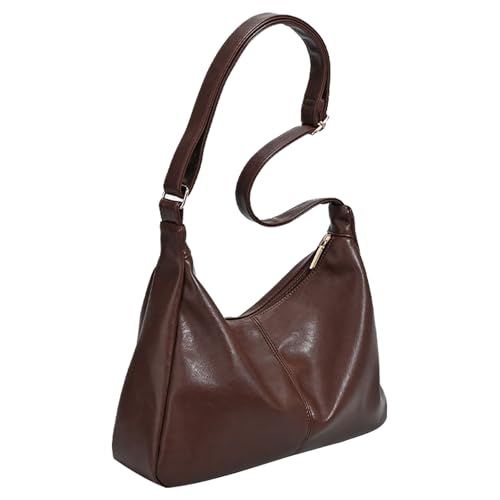 Image of Hobo Bags for Women, Vegan Leather Shoulder Handbag Tote Bag