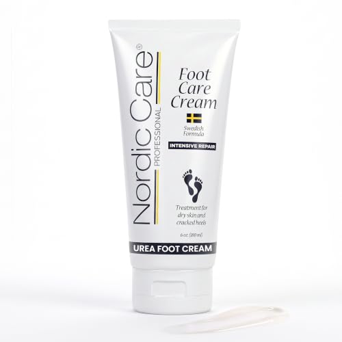 Nordic Care Foot Cream - Foot Care for Cracked Heels, 10% urea cream