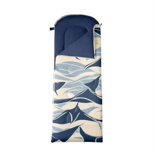 Erosebridal Bolsa de Dormir Costera para Niños con Animales Marinos Náuticos, Manta para Acampar, Senderismo y Viajes al Aire Libre miniatura 3