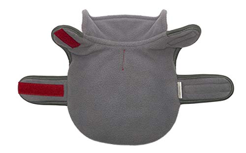 Chien polaire matelassé réversible double couche élégant Pistache - 6