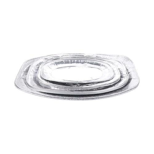 Jednorazowe tacki do grillowania z folii aluminiowej do grillowania, ochrony przed kapaniem, przechowywania żywności, grilla na świeżym powietrzu, pieczenia