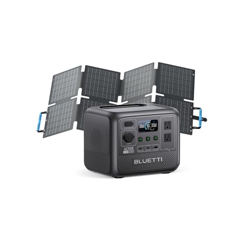 Amazon.co.jp: BLUETTI ポータブル電源 AC50B 448Wh/700W 60W 太陽光