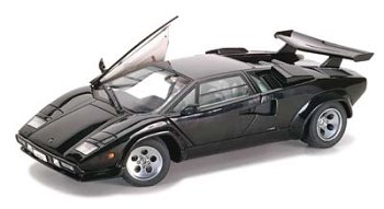 未開封 1/18 AUTOart ランボルギーニカウンタック5000S ブラック Amazon | AUTOart 1/18 ストリートシリーズ ランボルギーニ