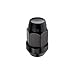 McGard 64074 Black (M14 x 1.5 Thread Size) Bulge Cone Seat Style Lug Nut, 4 Count (Pack of 1)