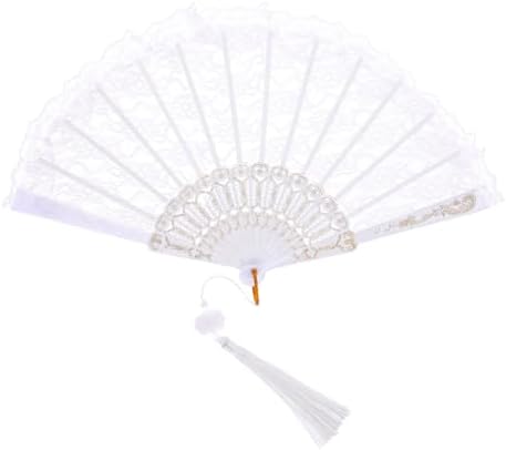 Buy Vintage Floral Folding Fans, Japanese Bamboo Ribs Fan, Chinese Hanfu Hand Fan, Wedding Bridal Handheld Fans, Summers Dance Party Favors Gift Online In India - Foto 12