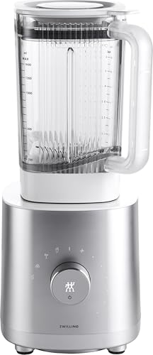 ZWILLING ENFINIGY Standmixer Universal 1.4 Liter, Mixer mit Edelstahl-Kreuzklinge & 1200-Watt-Hochleistungsmotor, Silber – Ansicht 1
