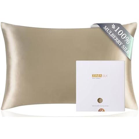 ZIMASILK 100% Mulberry Silk Pillowcase for Hair and Skin Health Cover