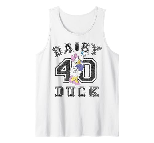Top Disney Daisy Duck Varsity para un look casual de verano fresco de tirantes