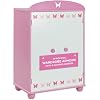 Emily Rose 18 Inch Doll Closed Door Clothes and Accessories Closet Butterfly Furniture Collection Fits 18 Dolls Like American Girl Our Generation Adora My Life As Includes 5 Hangers USA Brand