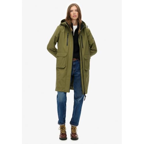 Parka à capuche femme Superdry Longline - vue 7