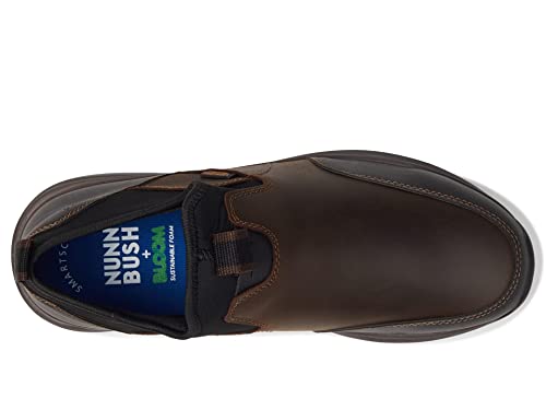 Image of Nunn Bush Men's Excursion Moccasin Toe Slip-on Water Resistant Pull on Boot