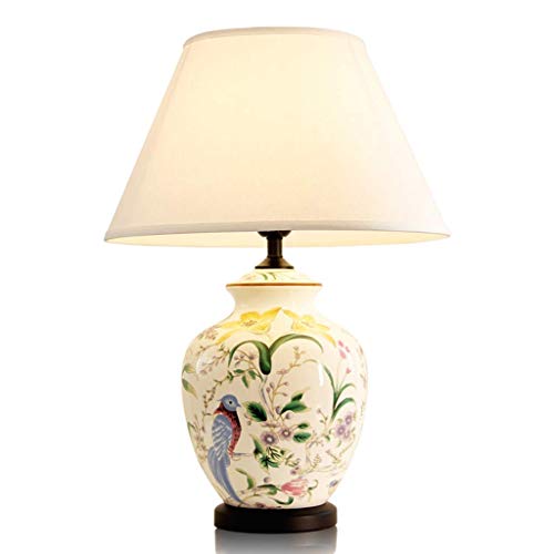 Preisvergleich Produktbild DIAOD Dimmbare Tischlampe mit, Moderne Nachttischlampe for Schlafzimmer-Wohnzimmer-Büro