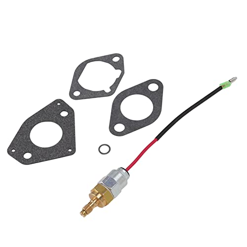 SPYMINNPOO Carburetor Fuel Solenoid Kit with Gaskets, Easy to Install Replacement for Command and Courage Engines, Mower Purpose