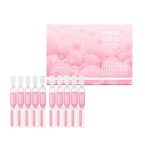 Salmon DNA PDRN Pink One Day Serum, 99% Salmon DNA PDRN Ampolla intensiva, colágeno, glutatión, ácido hialurónico, mejora la luminosidad de la piel, cuidado de la piel coreano