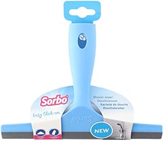 Sorbo 10S00248 176036 Shower Squeegee, Plastic, Blue