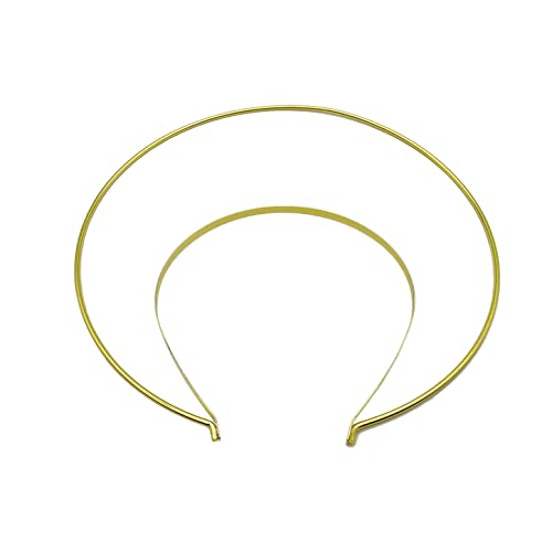 Huralona Halo Crown Headband Goddess Spike Headpiece Mary Headdress for Women\'s Halloween Costume Party (double)