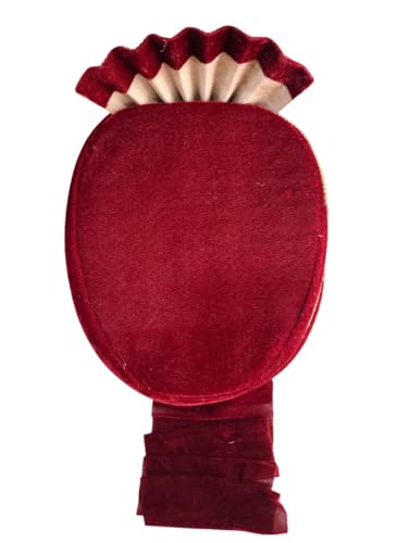 Image of BookMyCostume Dulha & Royal Wedding Turban Collection - Premium Silk, Velvet, Zari Work Safa with Kalgi & Brooch - Traditional Indian Dulha Pagdi /Sehra Perfect for Weddings & Role Plays for Men & Kids