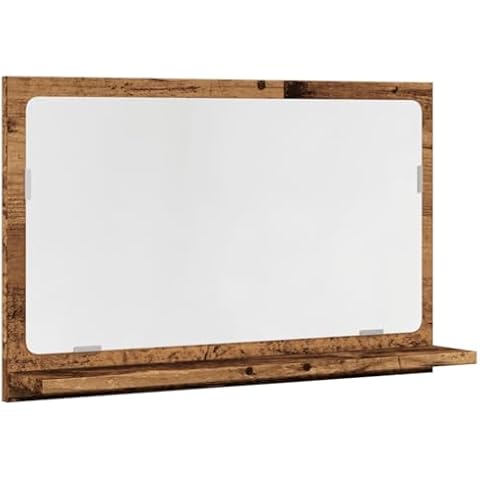 vidaXL Wall-Mounted Bathroom Mirror Cabinet Cover